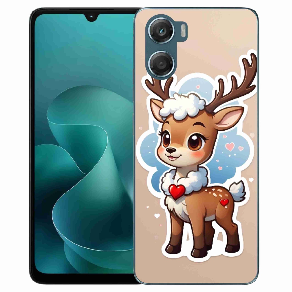 Gélový kryt mmCase na Motorola G06/G06 Power - kreslený sob
