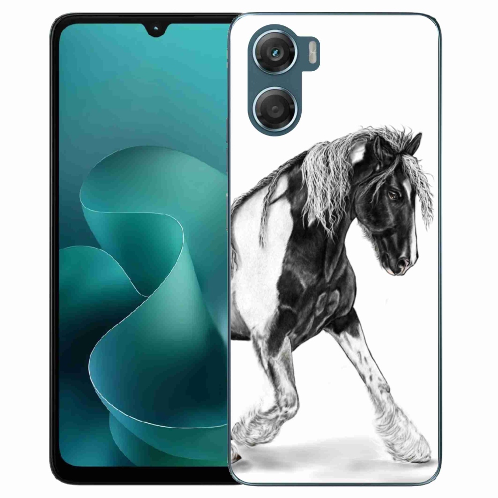 Gélový kryt mmCase na Motorola G06/G06 Power - kôň