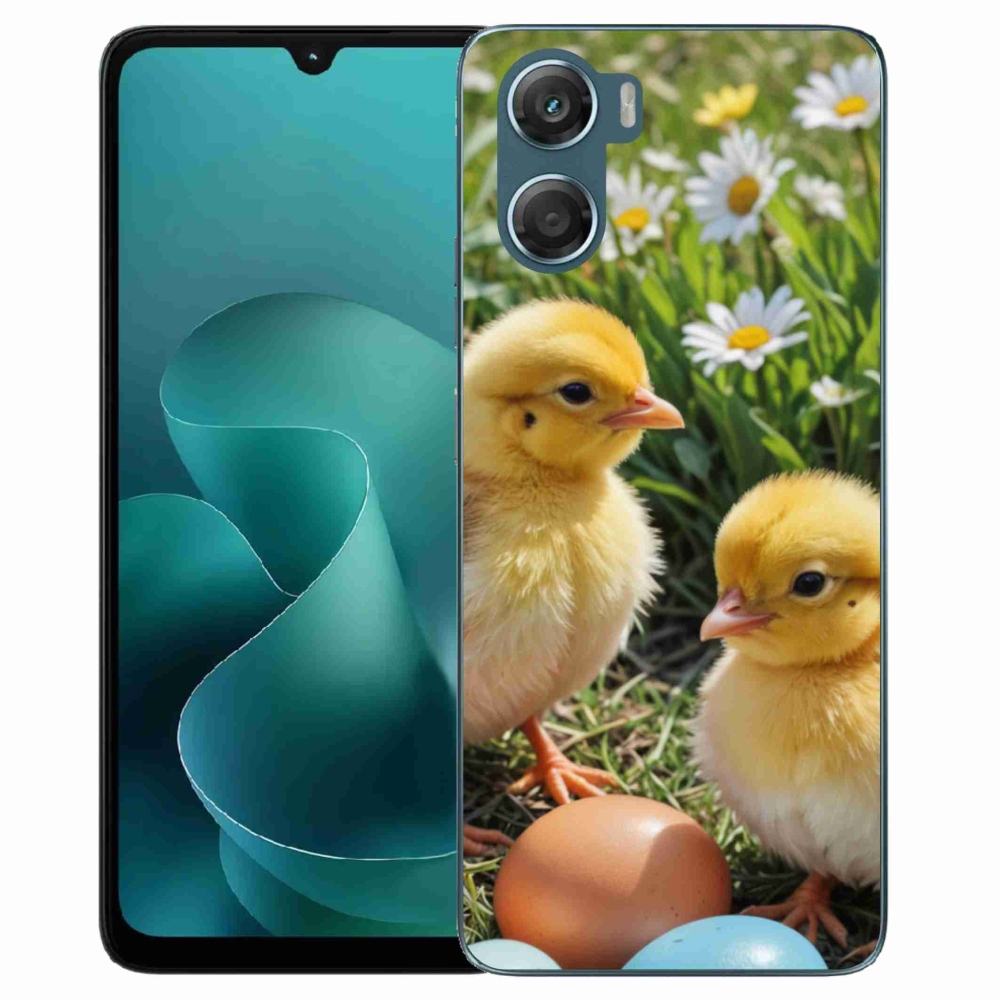 Gélový kryt mmCase na Motorola G06/G06 Power - kuriatka
