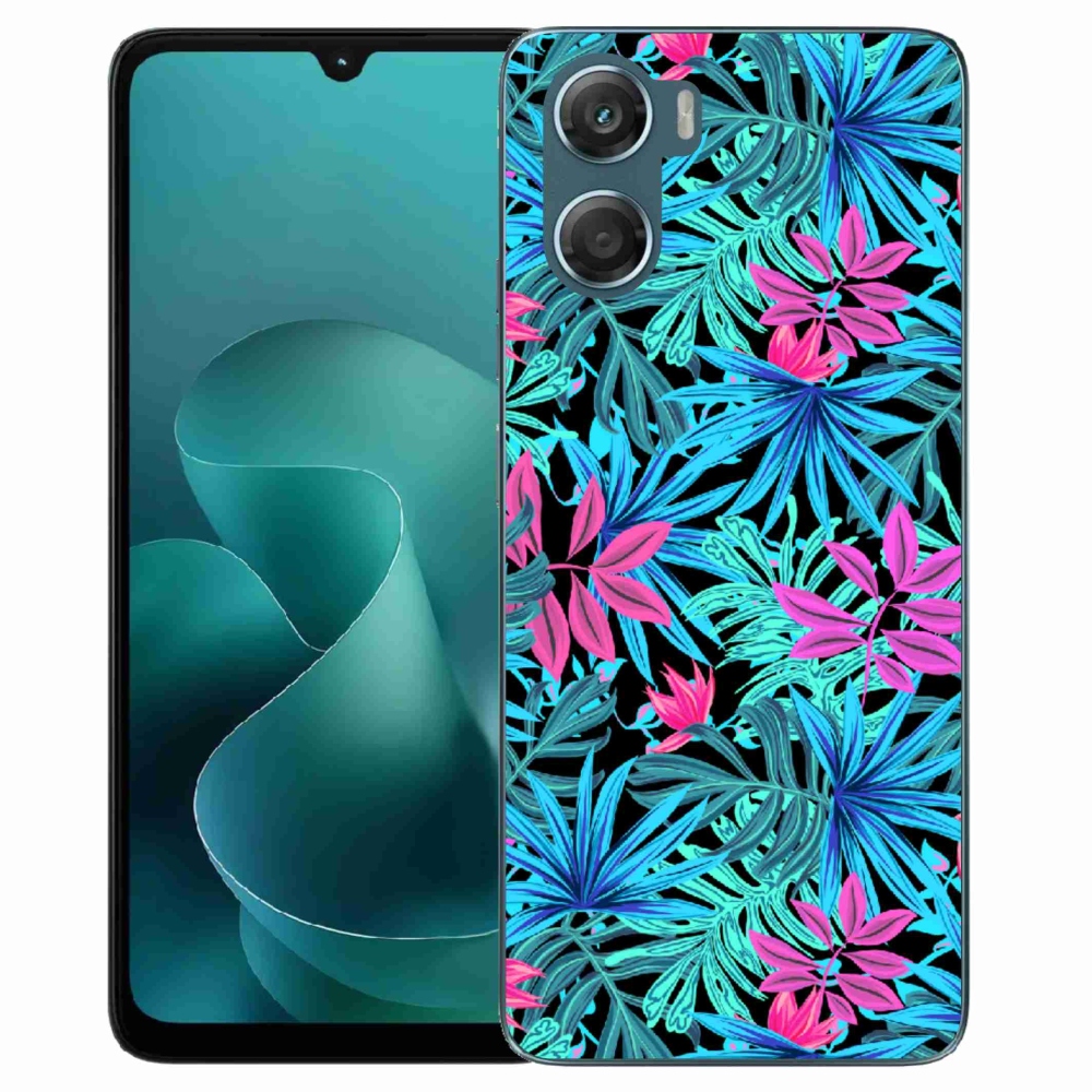 Gélový kryt mmCase na Motorola G06/G06 Power - kvety 3
