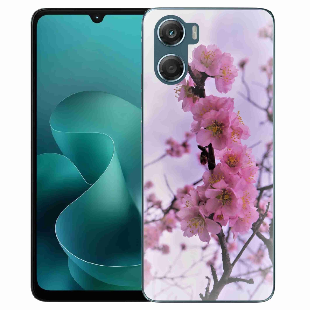 Gélový kryt mmCase na Motorola G06/G06 Power - kvety 7