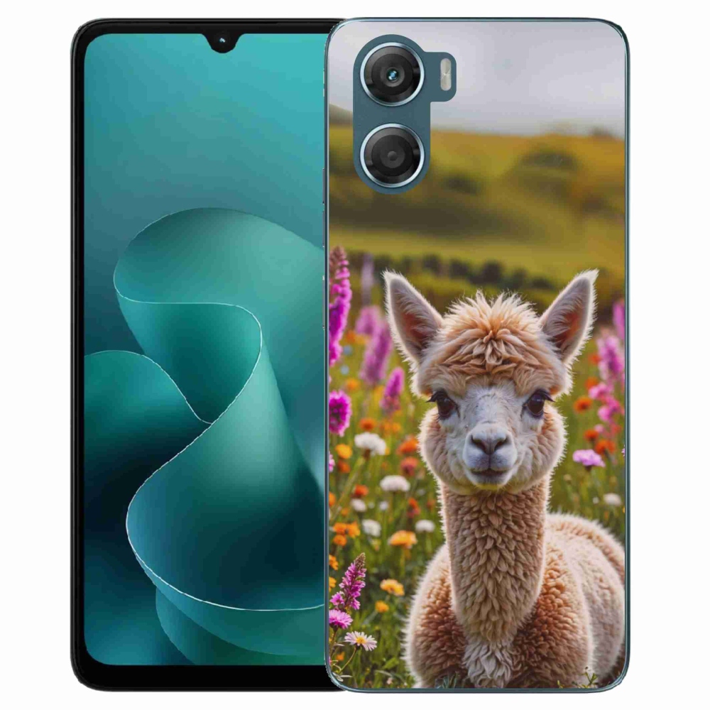 Gélový kryt mmCase na Motorola G06/G06 Power - lama na lúke