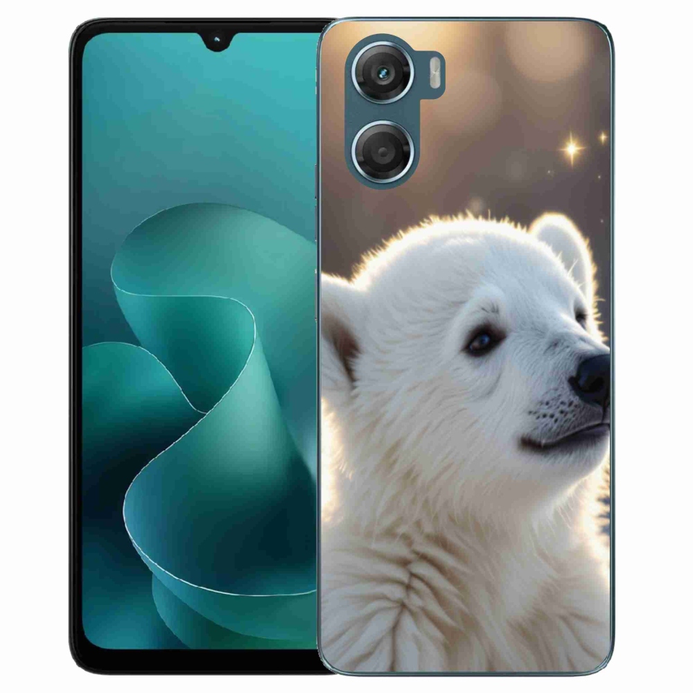 Gélový kryt mmCase na Motorola G06/G06 Power - ľadový medveď
