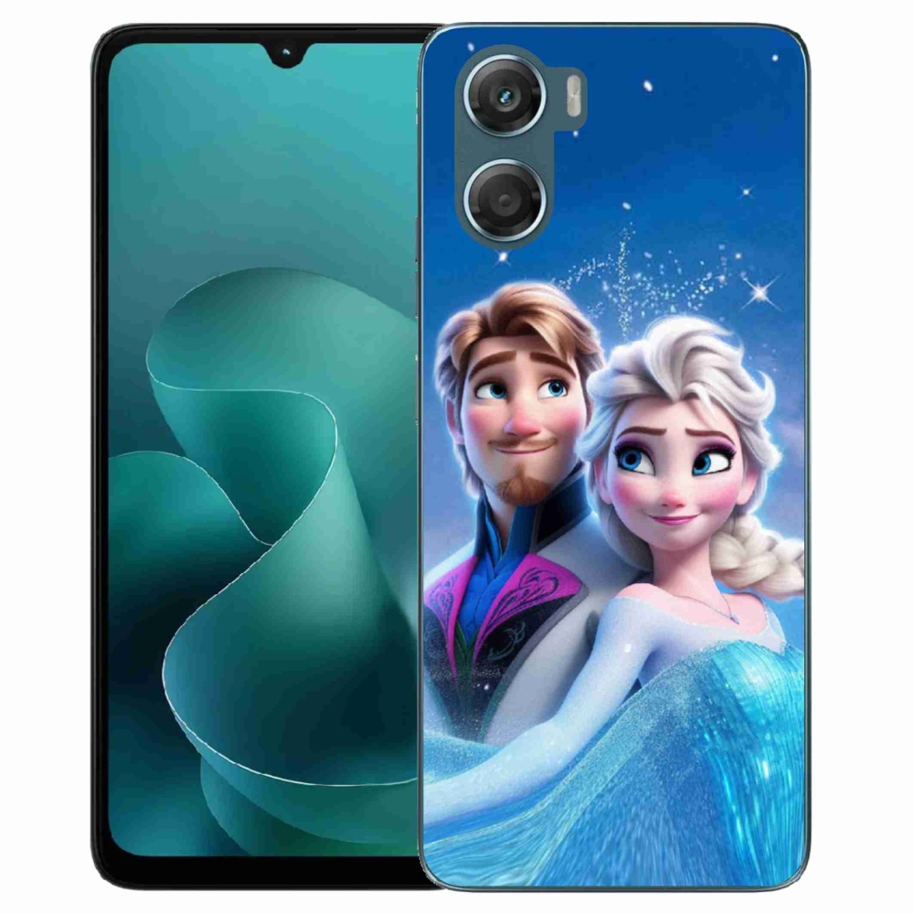 Gélový kryt mmCase na Motorola G06/G06 Power - ľadové kráľovstvo 1