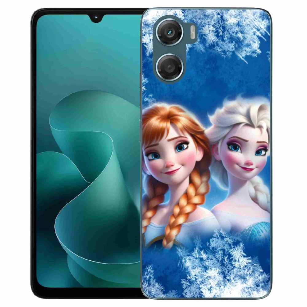 Gélový kryt mmCase na Motorola G06/G06 Power - ľadové kráľovstvo 2