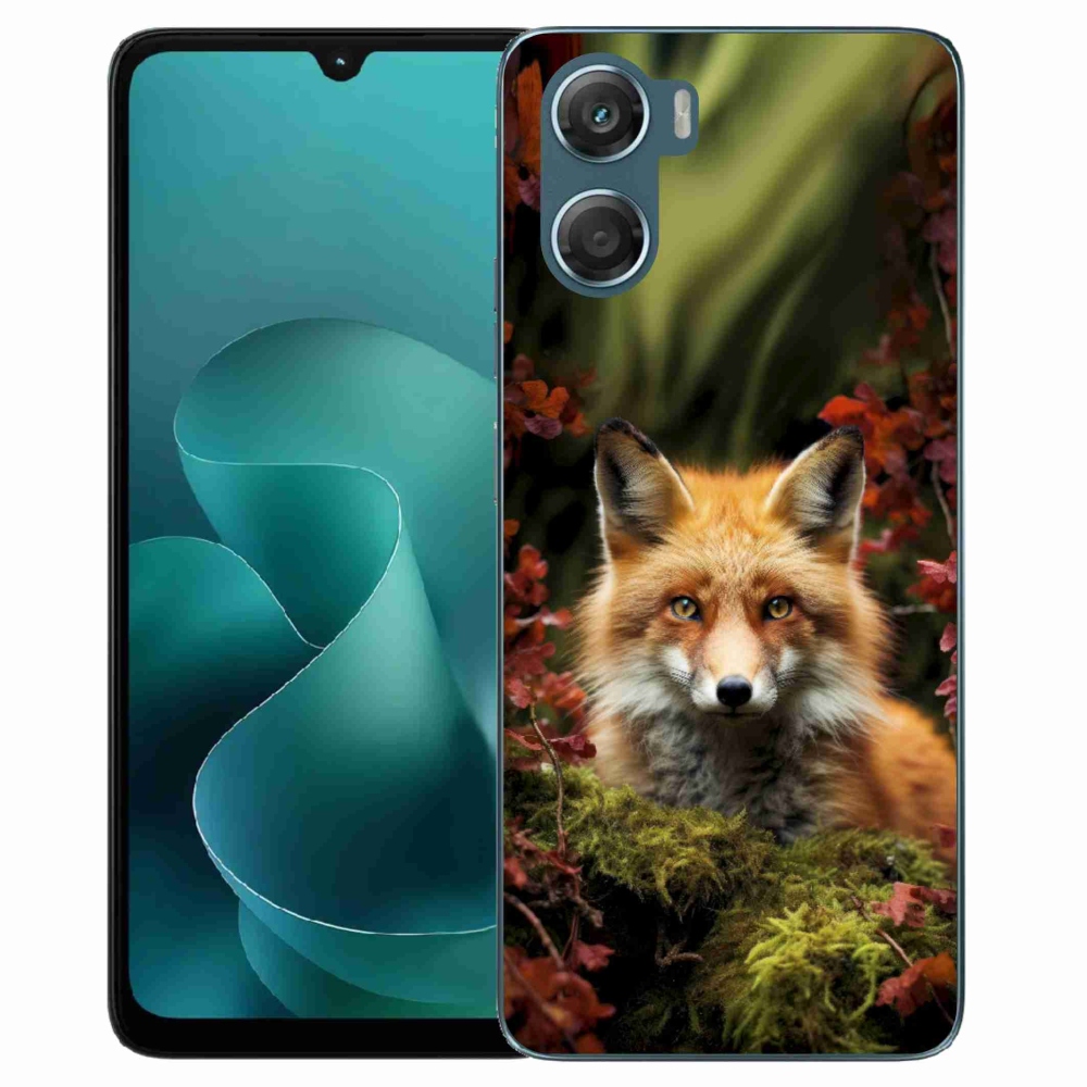 Gélový kryt mmCase na Motorola G06/G06 Power - líška v lese