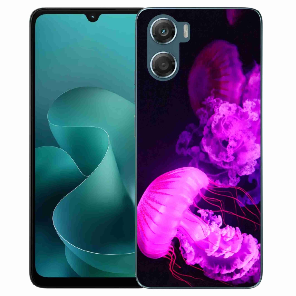 Gélový kryt mmCase na Motorola G06/G06 Power - medúza 1