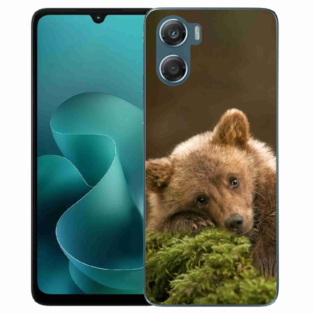 Gélový kryt mmCase na Motorola G06/G06 Power - medveď