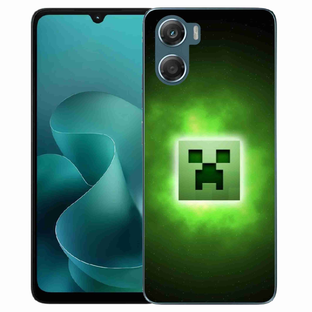 Gélový kryt mmCase na Motorola G06/G06 Power - minecraft
