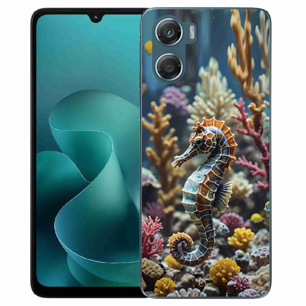 Gélový kryt mmCase na Motorola G06/G06 Power - morský koník 2