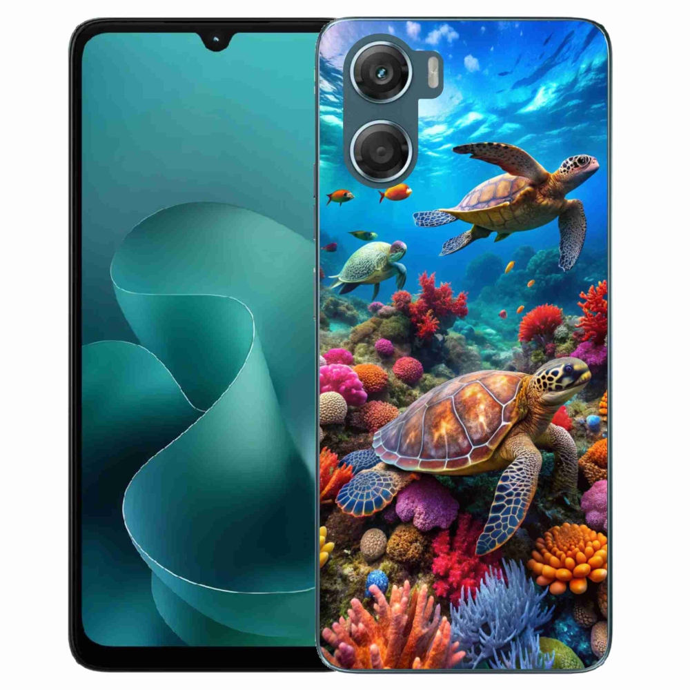 Gélový kryt mmCase na Motorola G06/G06 Power - morský svet 2