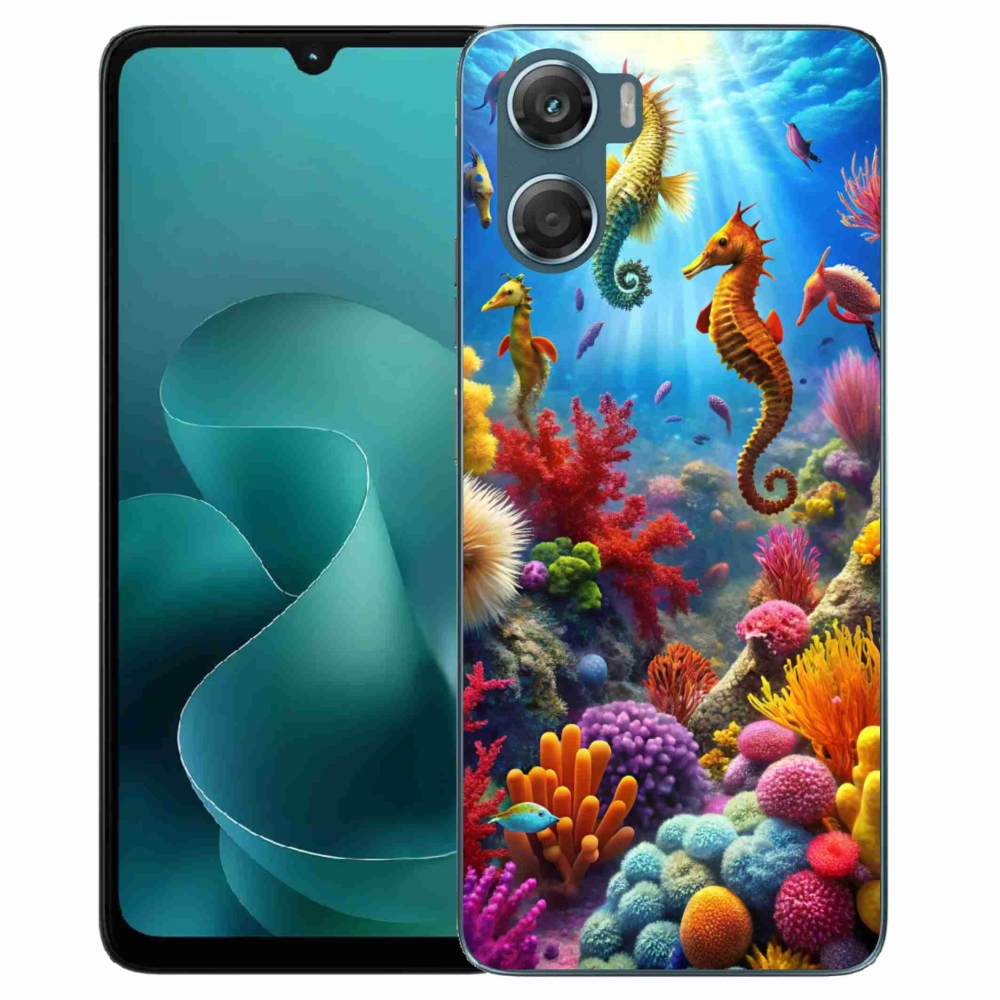 Gélový kryt mmCase na Motorola G06/G06 Power - morský svet 3