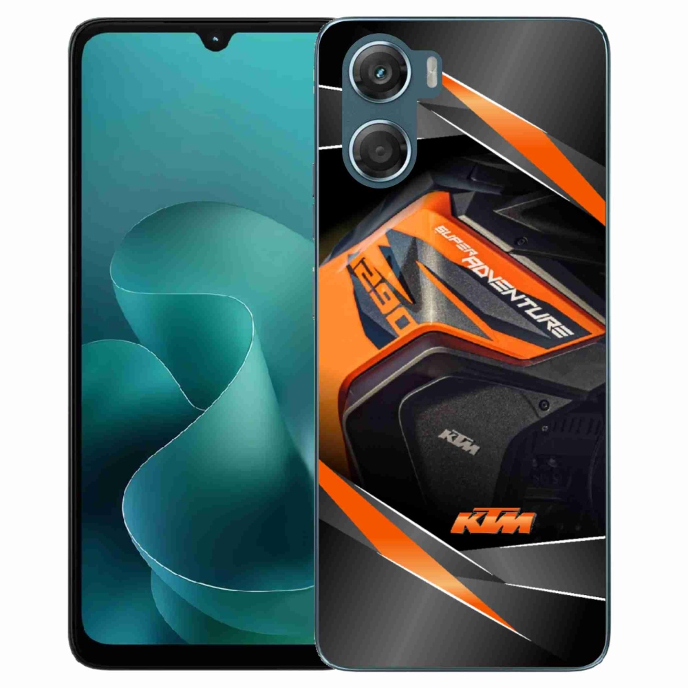 Gélový kryt mmCase na Motorola G06/G06 Power - motorka ktm