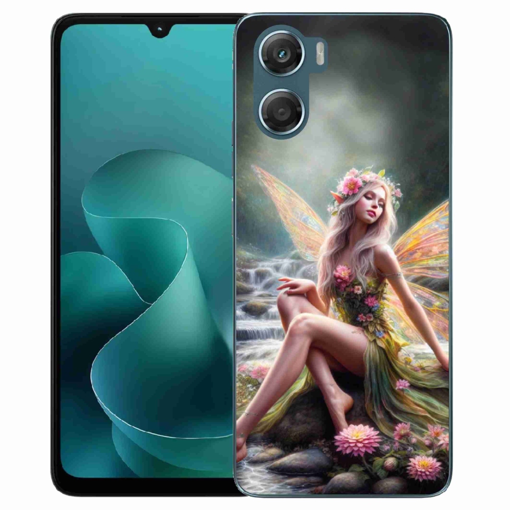 Gélový kryt mmCase na Motorola G06/G06 Power - motýlia žena 1