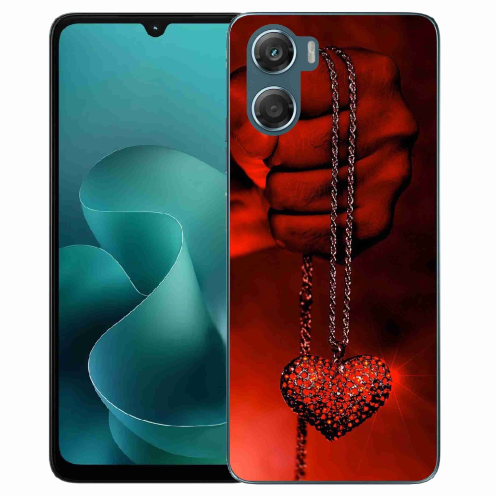Gélový kryt mmCase na Motorola G06/G06 Power - náhrdelník