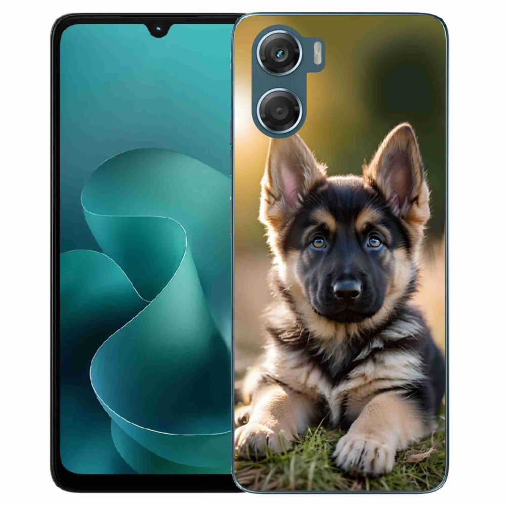 Gélový kryt mmCase na Motorola G06/G06 Power - nemecký ovčiak v prírode
