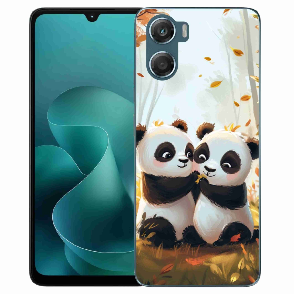 Gélový kryt mmCase na Motorola G06/G06 Power - pandy