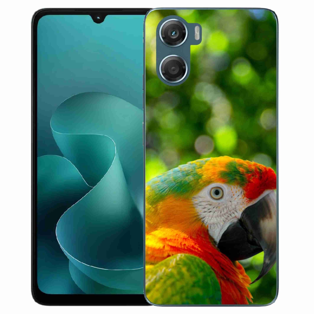 Gélový kryt mmCase na Motorola G06/G06 Power - papagáj ara 3