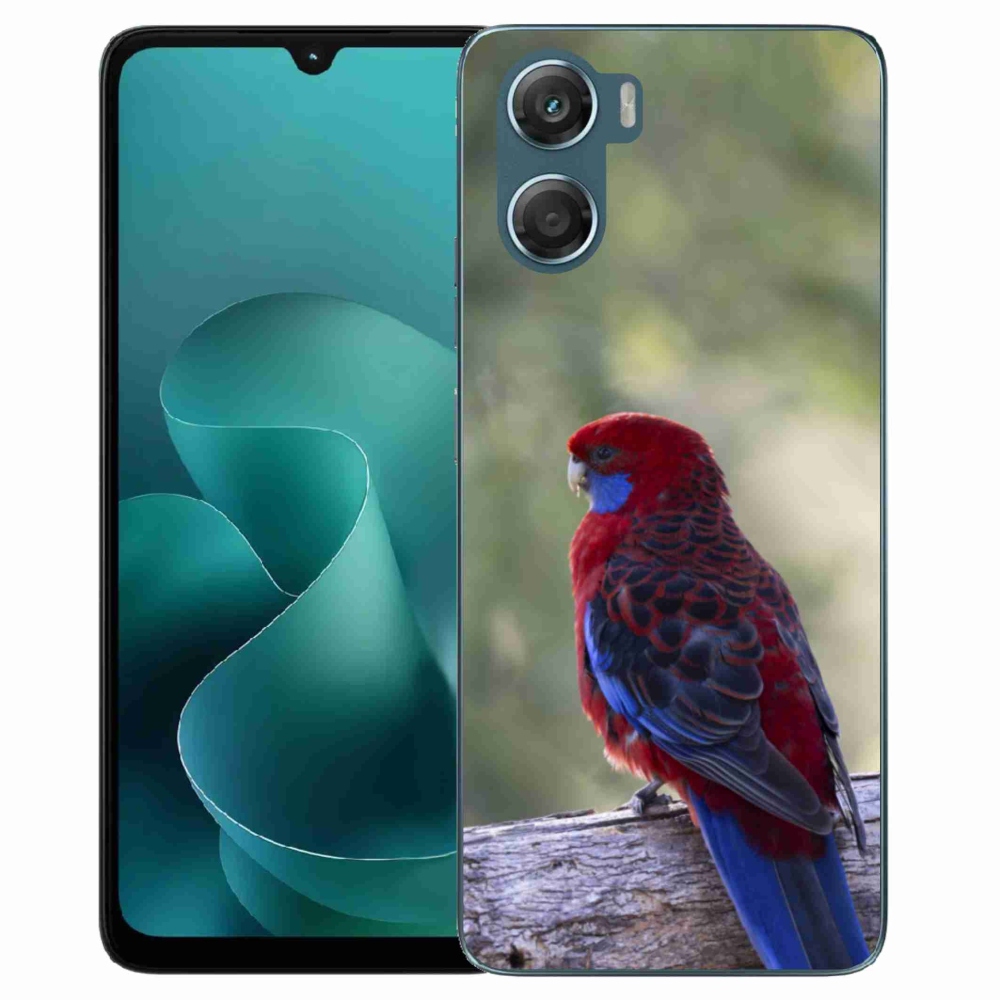 Gélový kryt mmCase na Motorola G06/G06 Power - papagáj rosela