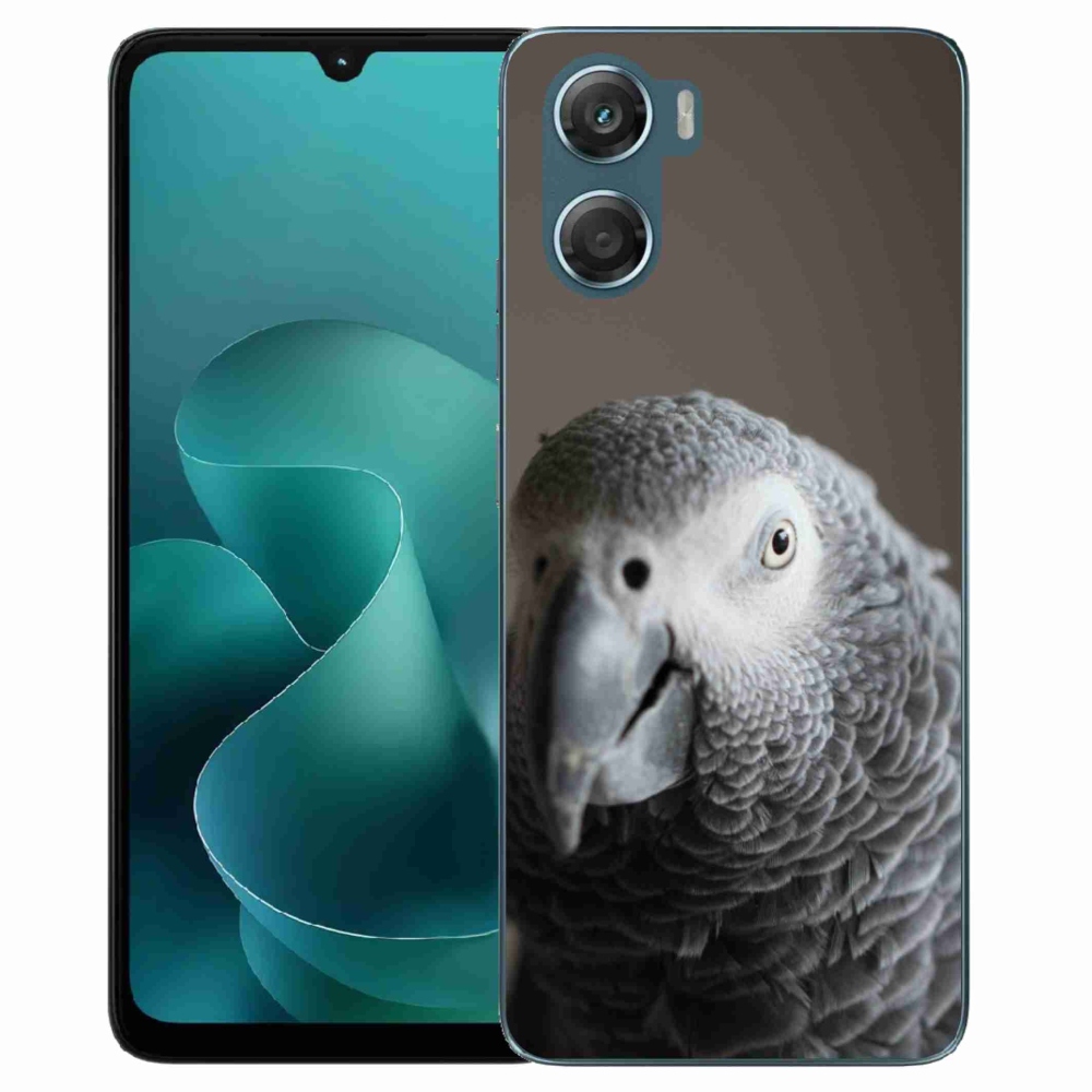 Gélový kryt mmCase na Motorola G06/G06 Power - papagáj žako 2