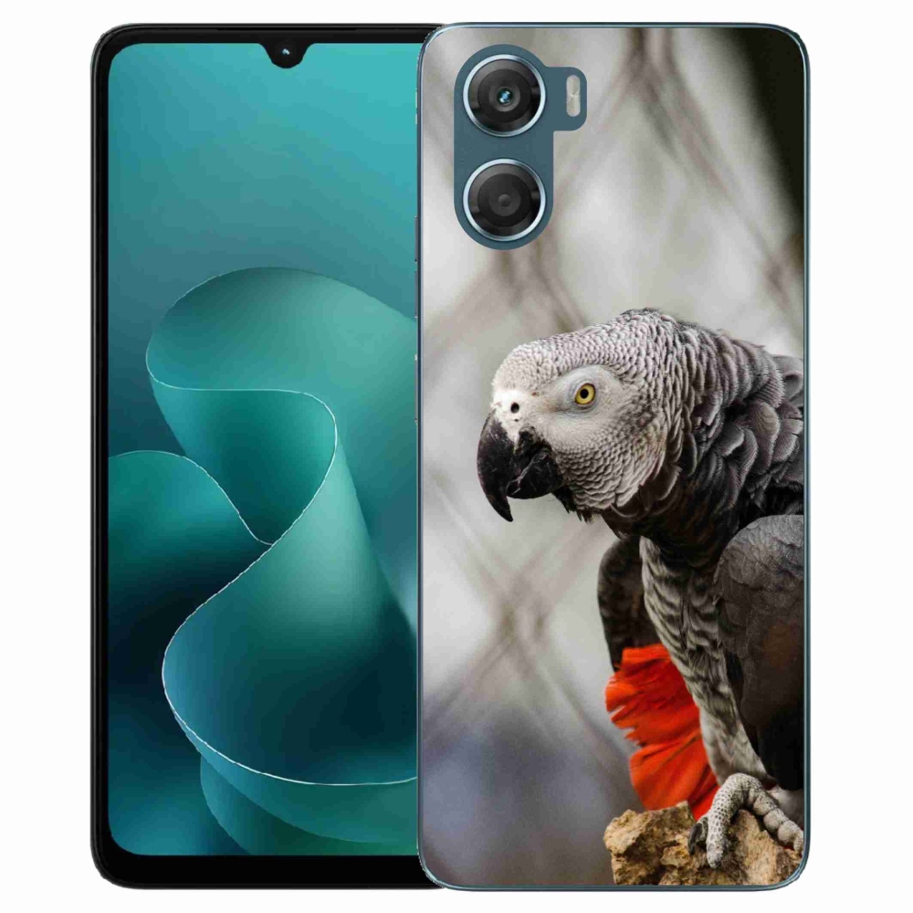 Gélový kryt mmCase na Motorola G06/G06 Power - papagáj žako 3
