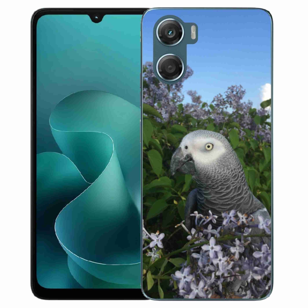 Gélový kryt mmCase na Motorola G06/G06 Power - papagáj žako