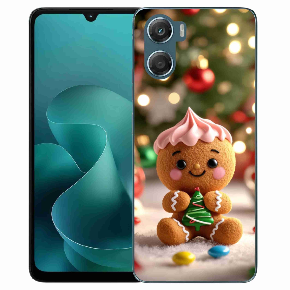 Gélový kryt mmCase na Motorola G06/G06 Power - perníček
