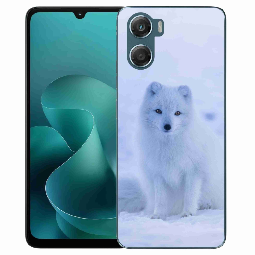 Gélový kryt mmCase na Motorola G06/G06 Power - polárna líška