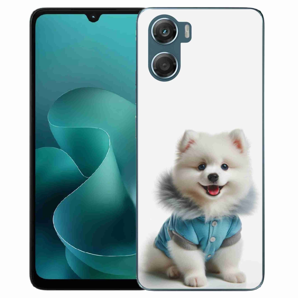 Gélový kryt mmCase na Motorola G06/G06 Power - pomeranian