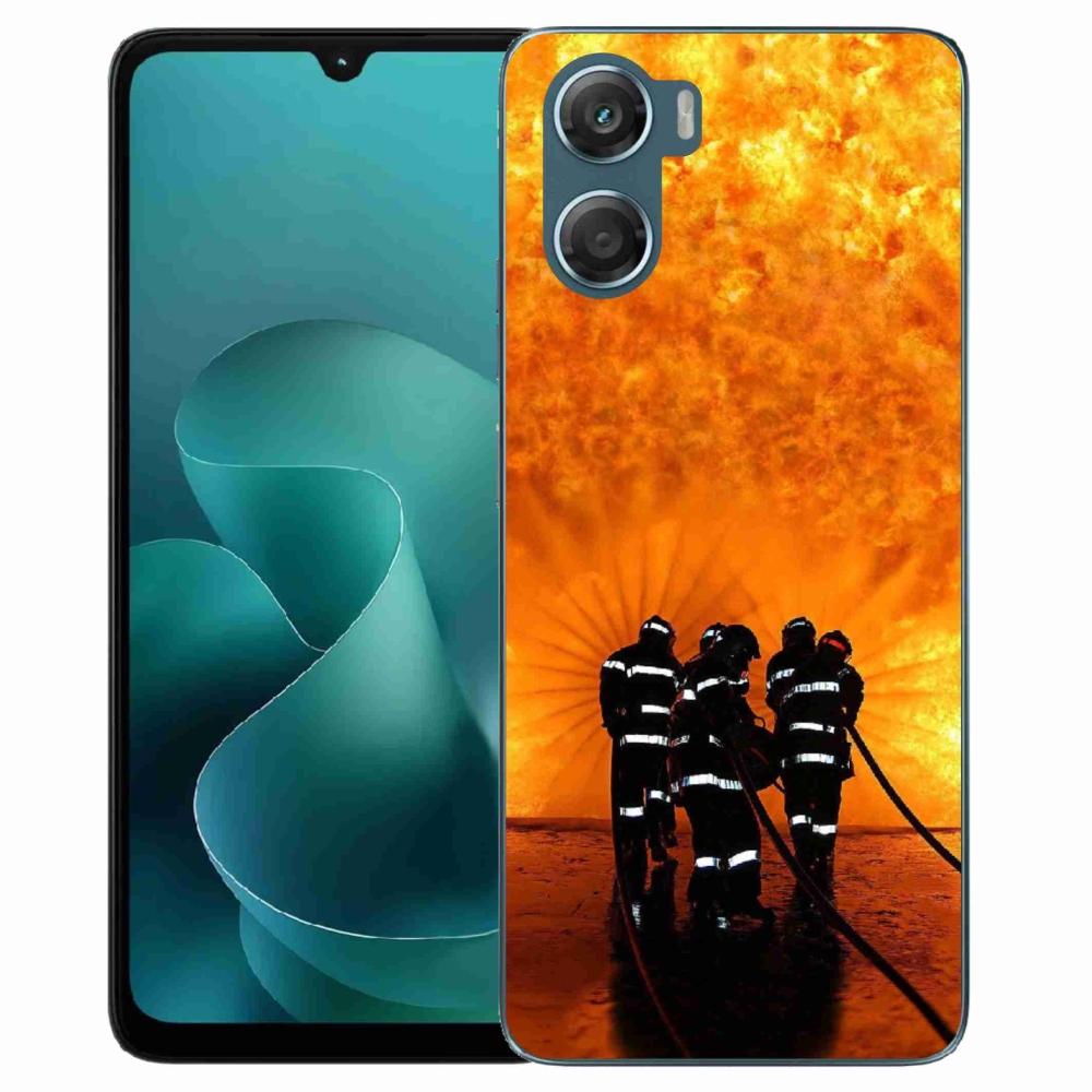 Gélový kryt mmCase na Motorola G06/G06 Power - požiar