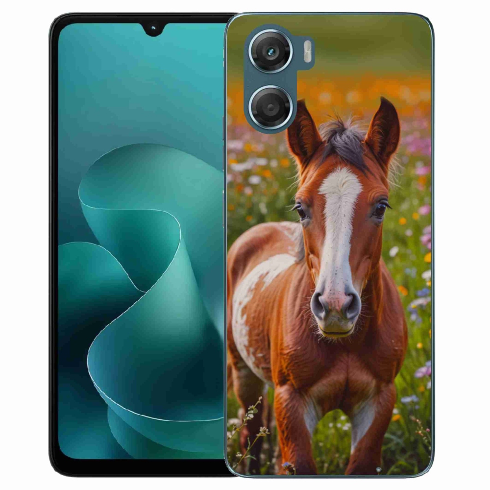 Gélový kryt mmCase na Motorola G06/G06 Power - roztomilé žriebä
