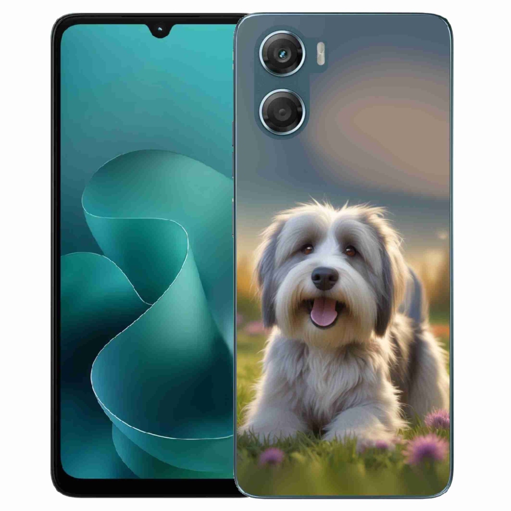 Gélový kryt mmCase na Motorola G06/G06 Power - roztomilý havanský psík