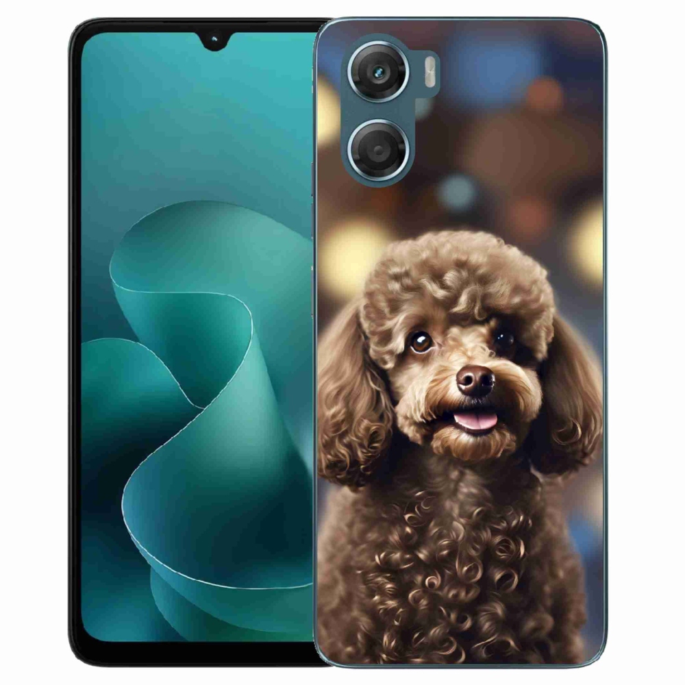 Gélový kryt mmCase na Motorola G06/G06 Power - roztomilý pudel