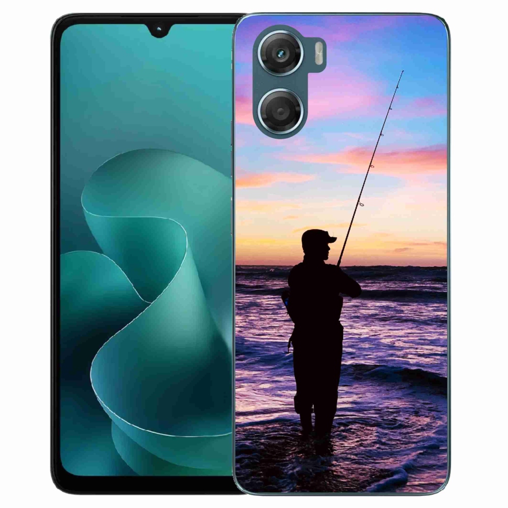 Gélový kryt mmCase na Motorola G06/G06 Power - rybárčenie 1