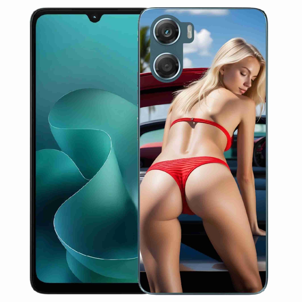 Gélový kryt mmCase na Motorola G06/G06 Power - sexy žena 2