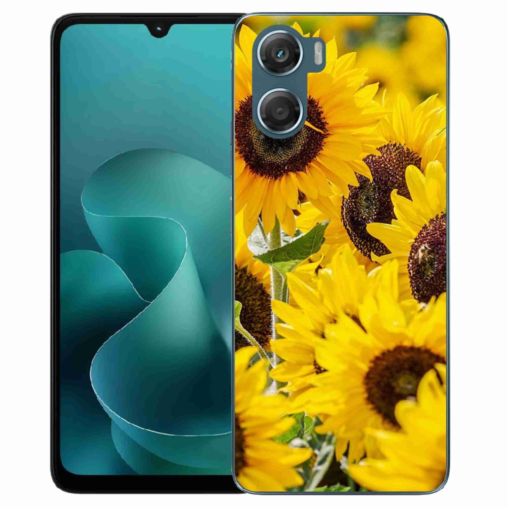 Gélový kryt mmCase na Motorola G06/G06 Power - slnečnica