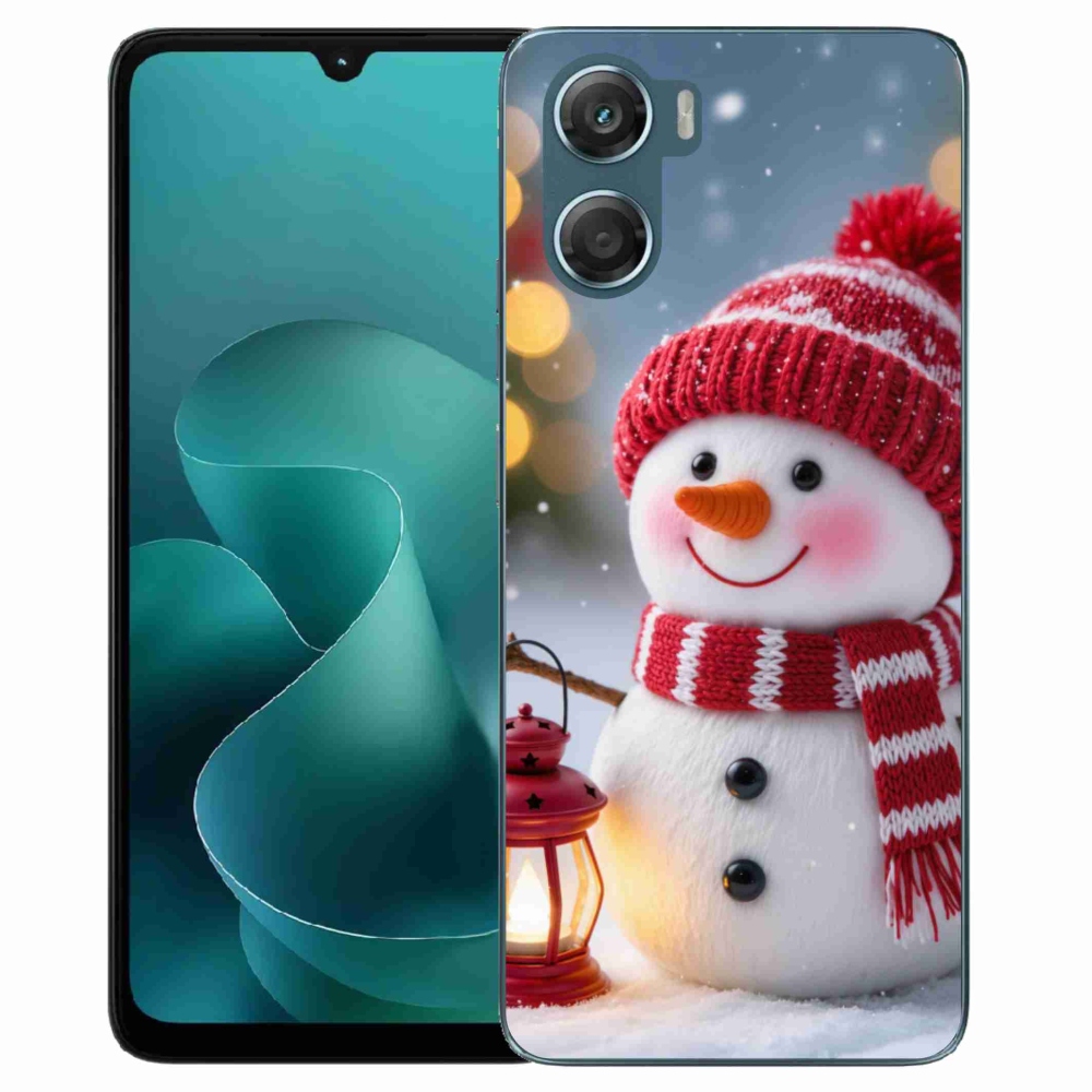 Gélový kryt mmCase na Motorola G06/G06 Power - snehuliak 2
