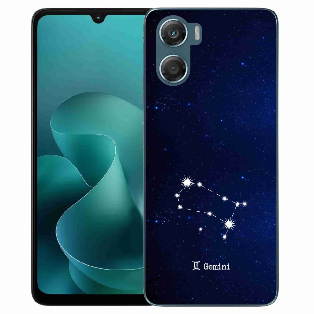 Gélový kryt mmCase na Motorola G06/G06 Power - súhvezdie Blížencov