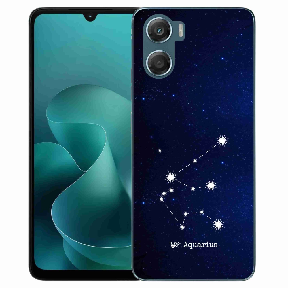 Gélový kryt mmCase na Motorola G06/G06 Power - súhvezdie Vodnára