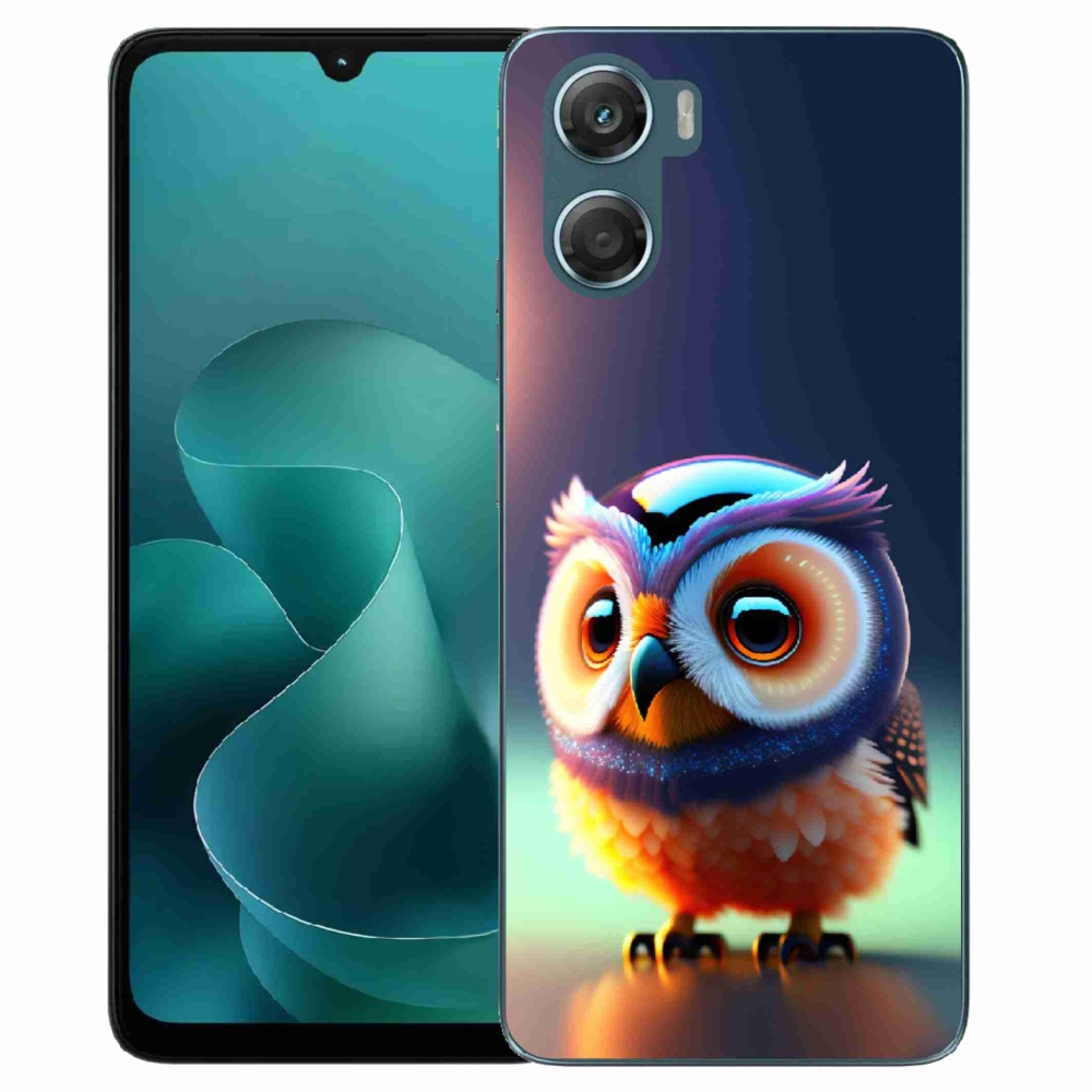 Gélový kryt mmCase na Motorola G06/G06 Power - sovička
