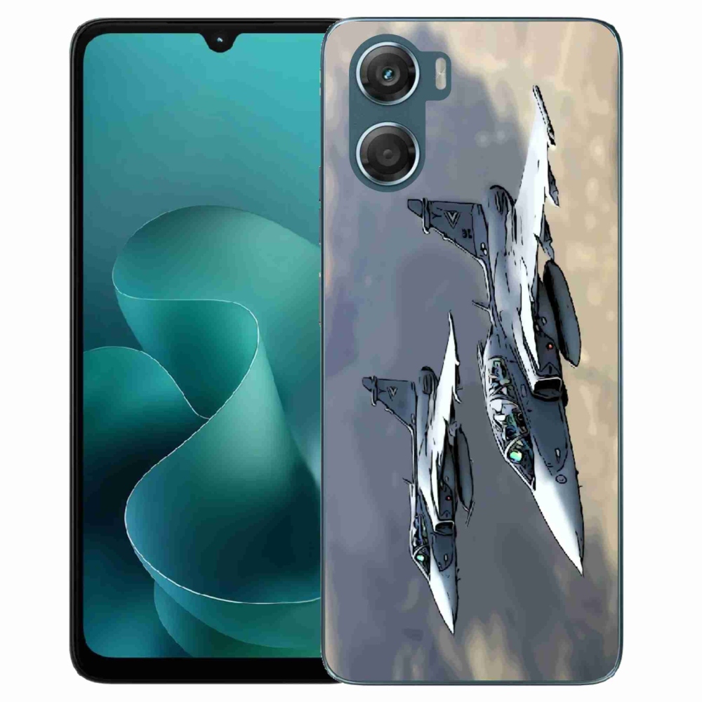 Gélový kryt mmCase na Motorola G06/G06 Power - stíhačky