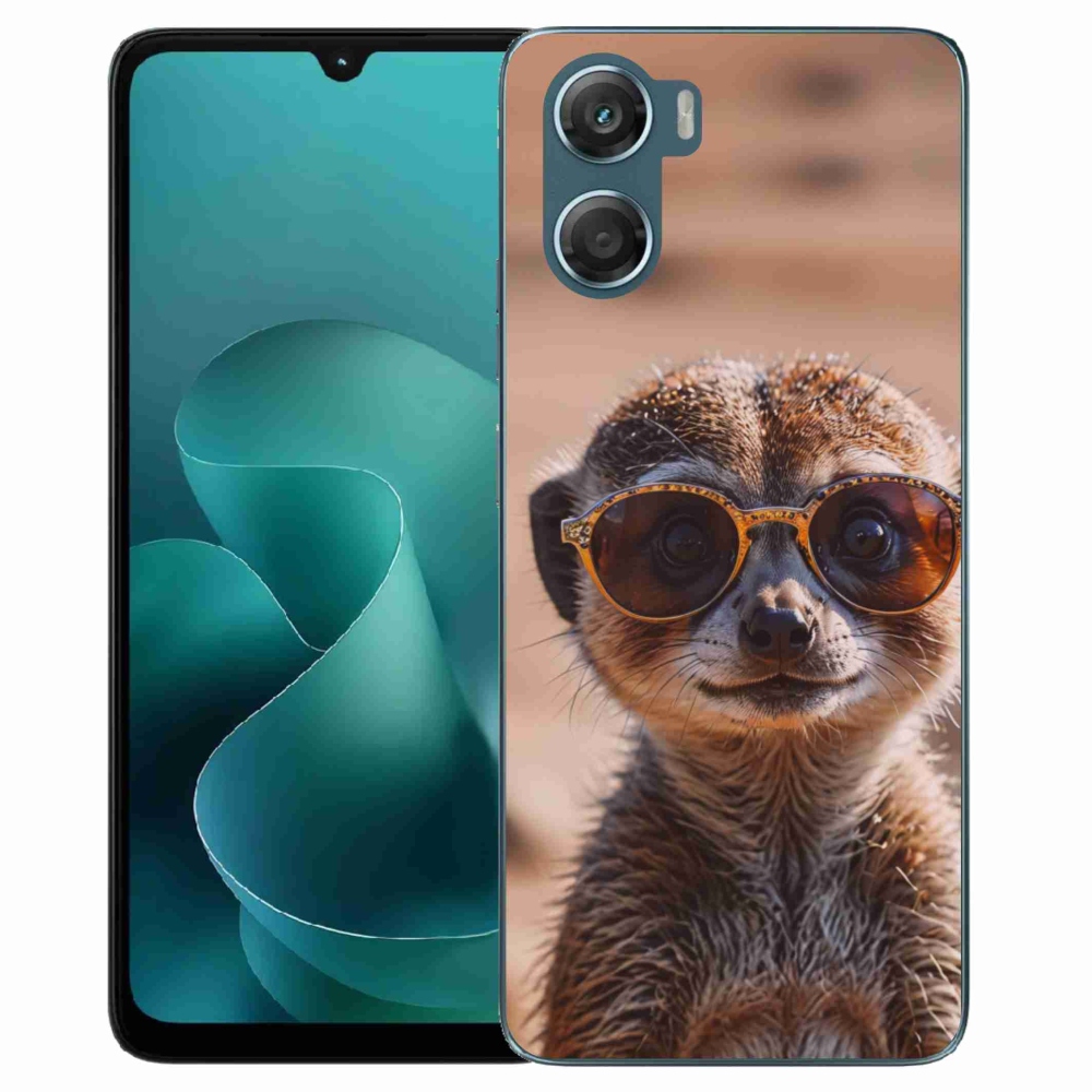 Gélový kryt mmCase na Motorola G06/G06 Power - štýlová surikata