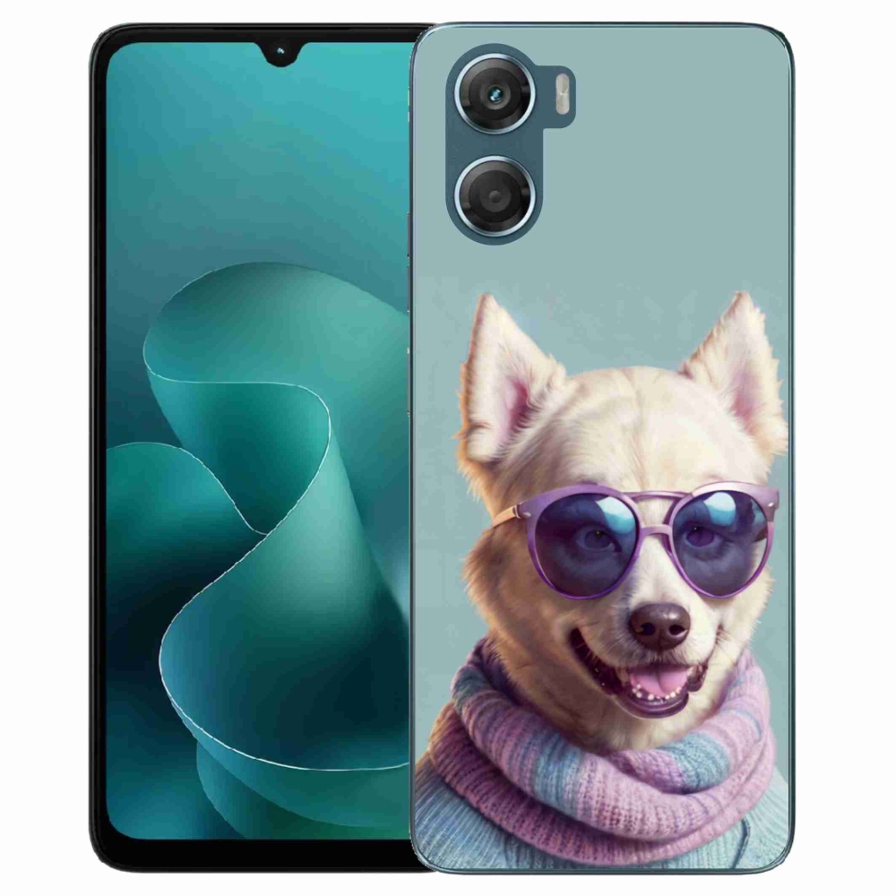 Gélový kryt mmCase na Motorola G06/G06 Power - štýlový nemecký špic