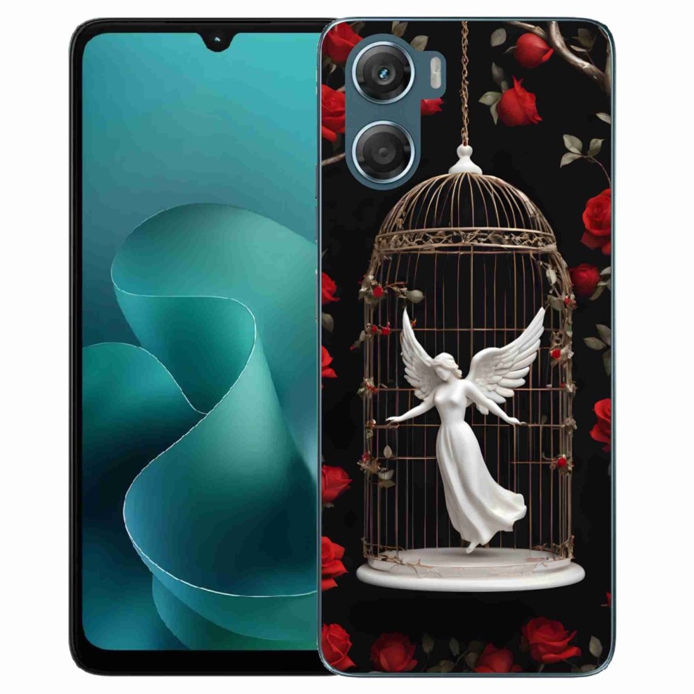 Gélový kryt mmCase na Motorola G06/G06 Power - uväznený anjel