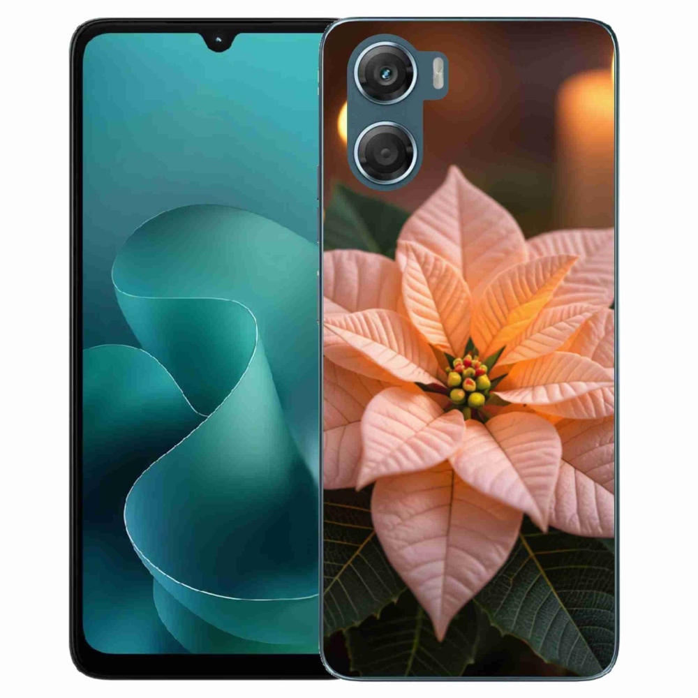 Gélový kryt mmCase na Motorola G06/G06 Power - vianočná hviezda