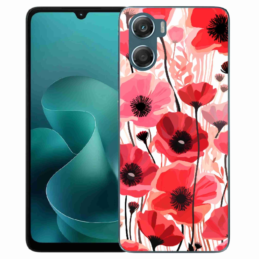 Gélový kryt mmCase na Motorola G06/G06 Power - vlčí mak 1