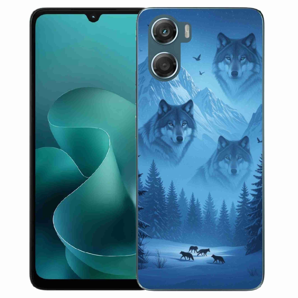 Gélový kryt mmCase na Motorola G06/G06 Power - vlčia svorka