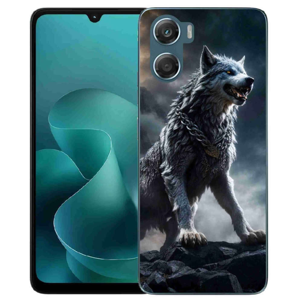 Gélový kryt mmCase na Motorola G06/G06 Power - vlk 1