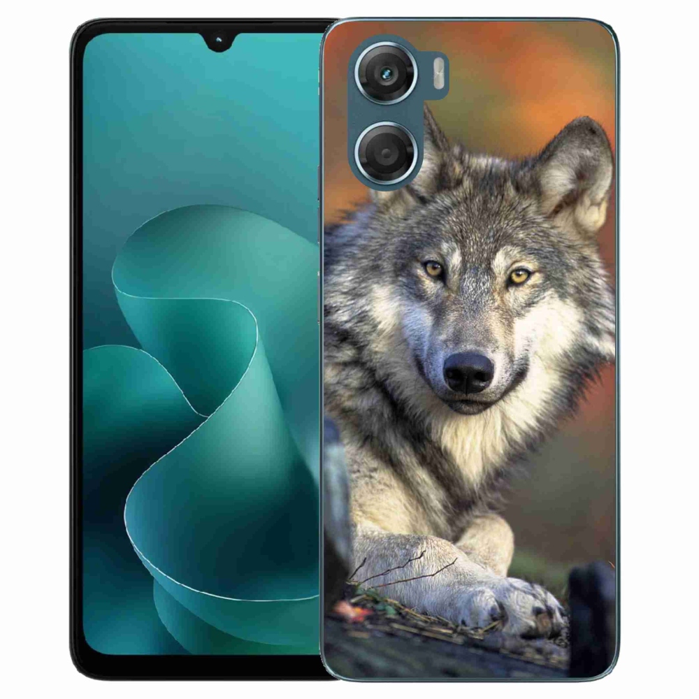 Gélový kryt mmCase na Motorola G06/G06 Power - vlk