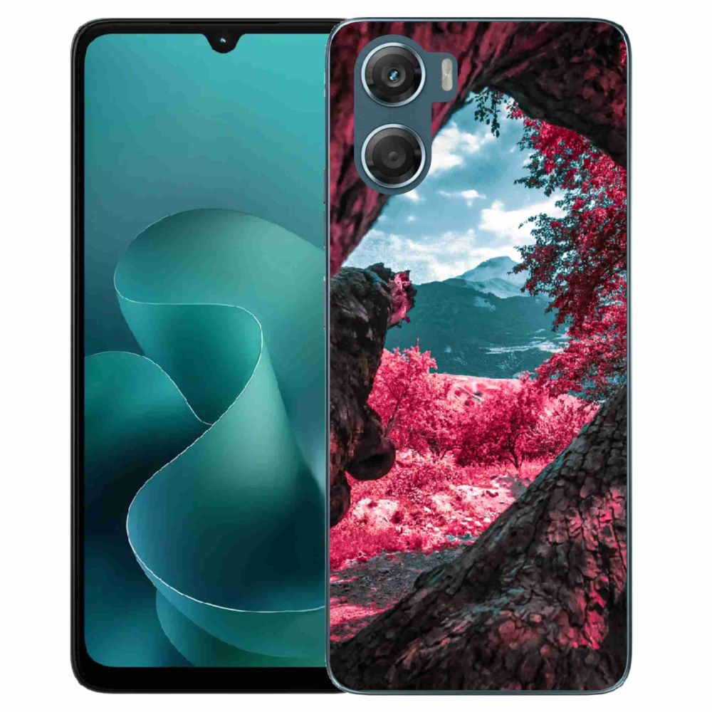 Gélový kryt mmCase na Motorola G06/G06 Power - výhľad na hory